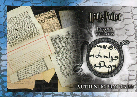 P4 - Papers from the Weasley House - Front