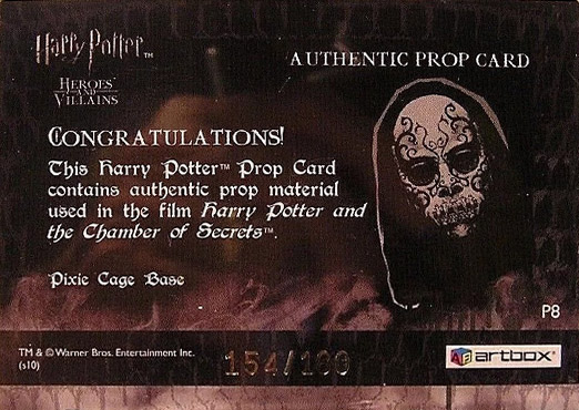 P8 -Pixie Cage Base - Back