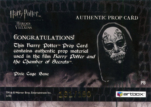 P8 -Pixie Cage Base - Back